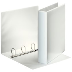 Esselte Präsentationsringbuch, A4, Weiß, 4-ring, 40 mm