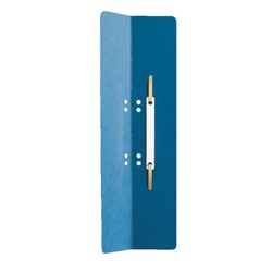 Leitz Einhänge-Heftrücken, Manila-Karton 250 g/m², Ohne Heftfalz, Blau