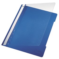 Leitz Standard Plastik Schnellhefter, A4, Blau