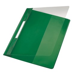 Leitz Exquisit Plastik-Schnellhefter, A4 Überbreite, Grün