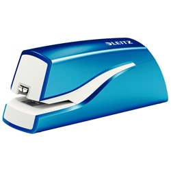 Leitz NeXXt Series WOW Elektrisches Heftgerät, Blau Metallic
