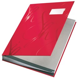 Leitz Design Unterschriftsmappe, A4, Rot