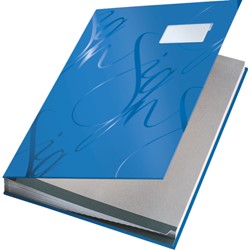 Leitz Design Unterschriftsmappe, A4, Blau