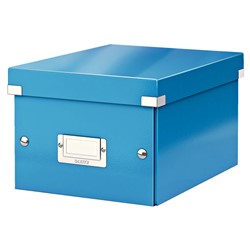 Leitz Click & Store Aufbewahrungs- und Transportbox Klein (Für A5), Blau