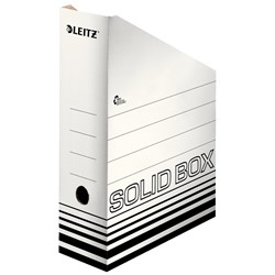 Leitz Solid Box Archiv Stehsammler, Weiß