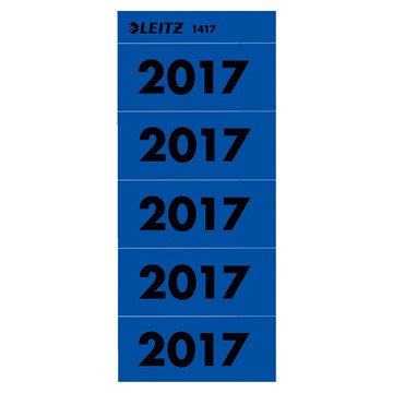 Leitz 14170035 - Inhaltsschildchen 2017, Blau
