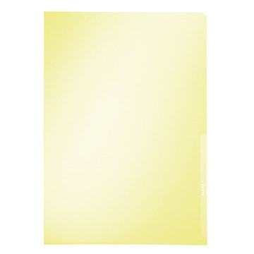 Leitz 41000015 - Premium Sichthülle, A4, glasklar, Gelb
