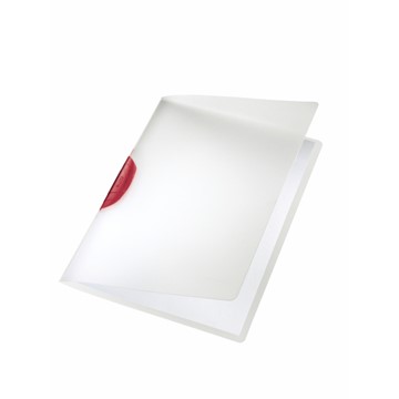 Leitz 41750025 - Klemmhefter ColorClip, A4, Rot