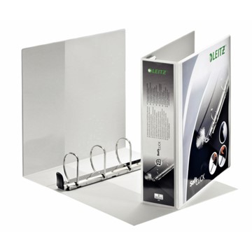 Leitz 42050001 - Premium SoftClick Präsentationsringbuch, A4 Überbreite, Weiß