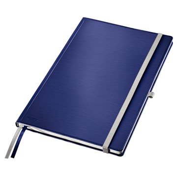 Leitz 44750069 - Style Notizbuch, A4, Liniert, Titan Blau