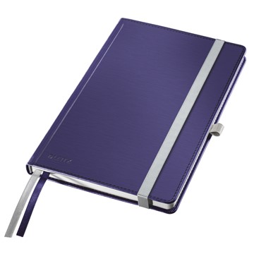 Leitz 44850069 - Style Notizbuch, A5, Liniert, Titan Blau