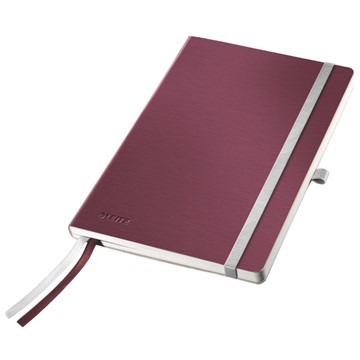 Leitz 44880028 - Style Notizbuch, A5, Kariert, Granat Rot