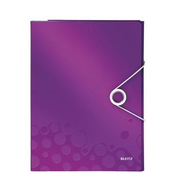 Leitz 46360062 - WOW Schreibmappe, A4, Violett Metallic