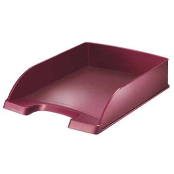 Leitz 52540028 - Style Briefkorb, A4, Granat Rot