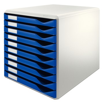 Leitz 52810035 - Formular-Set mit Schubladen, Blau