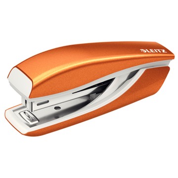 Leitz 55281044 - New NeXXt WOW Mini-Heftgerät (Metall), Orange Metallic