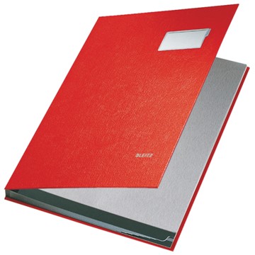 Leitz 57010025 - Unterschriftsmappe, A4, Rot