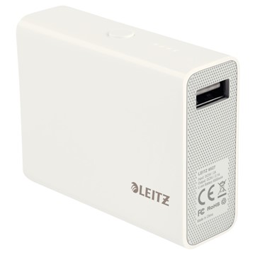 Leitz 65270001 - Complete USB Powerbank 6000, Weiß