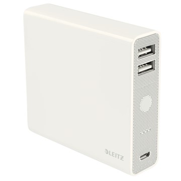 Leitz 65280001 - Complete USB Powerbank 12000, Weiß