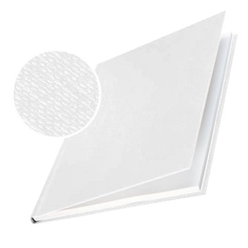 Leitz 73920001 - impressBIND Mappen Hard Cover, 10,5 mm, Weiß