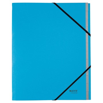 Leitz 39150035 - Recycle Ordnungsmappe, klimaneutral, A4, 12 Fächer, Blau