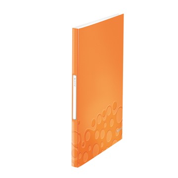 Leitz 46320044 - WOW Sichtbuch, Orange Metallic