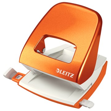 Leitz 50081044 - New NeXXt WOW Bürolocher (Metall), Orange Metallic