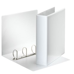 Esselte Präsentationsringbuch, A4, Weiß, 4-Ring, 50 mm