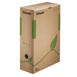 Esselte Eco Archiv-Schachtel 100 mm, Naturbraun