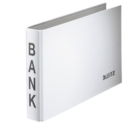 Leitz Bank-Ordner, für Kontoauszüge, Weiß