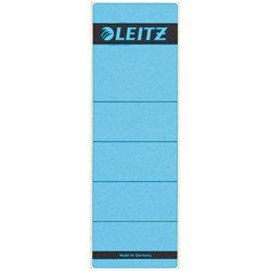 Leitz Rückenschilder für Standard- und Hartpappe-Ordner, kurz, breit, Blau