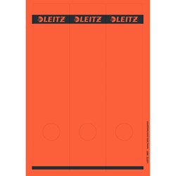 Leitz PC Rückenschilder für Qualitäts-Ordner 180° (Standard und Hartpappe), lang, breit, Rot