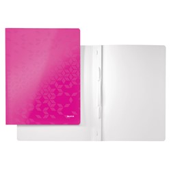 Leitz WOW Schnellhefter, A4, Pink