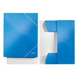 Leitz WOW Eckspannermappe, A4, Blau