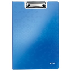 Leitz WOW Klemm-Mappe, A4, Blau Metallic