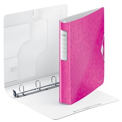Leitz Active WOW SoftClick Ringbuch, A4, Pink Metallic