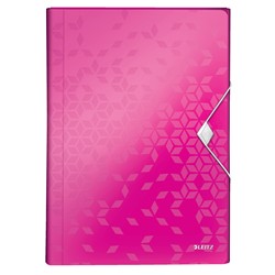 Leitz WOW Projektmappe, A4, Pink Metallic