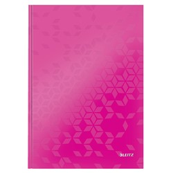 Leitz WOW Notizbuch, A4, Liniert, Pink