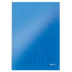 Leitz WOW Notizbuch, A4, Liniert, Blau