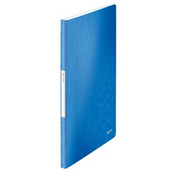 Leitz WOW Sichtbuch, Blau Metallic