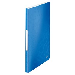 Leitz WOW Sichtbuch, Blau Metallic
