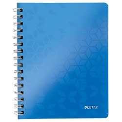 Leitz WOW Collegeblock, A5, Liniert, Blau Metallic