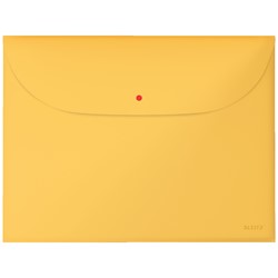 Leitz Cosy Privacy Dokumentenhülle mit zwei Taschen, A4, Gelb