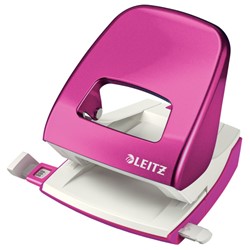 Leitz New NeXXt WOW Bürolocher (Metall), Pink Metallic