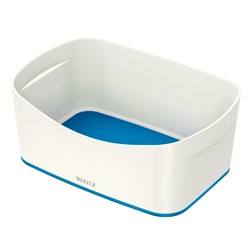 Leitz MyBox® Aufbewahrungsschale, Blau Metallic