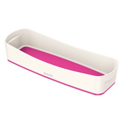 Leitz MyBox® Aufbewahrungsschale Länglich, Pink Metallic