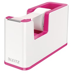 Leitz WOW Klebeband-Tischabroller Duo Colour, Pink Metallic