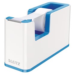 Leitz WOW Klebeband-Tischabroller Duo Colour, Blau Metallic