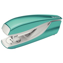 Leitz New NeXXt WOW Büroheftgerät (Metall), Eisblau Metallic