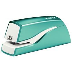 Leitz NeXXt Series WOW Elektrisches Heftgerät, Eisblau Metallic